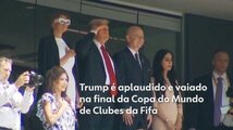 Imagem para Trump assiste à final da Copa do Mundo de Clubes e é recebido com misto de aplausos e vaias