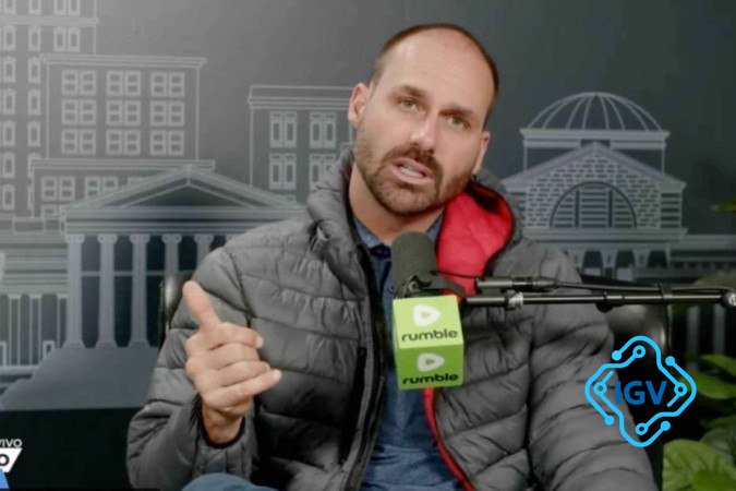 Imagem para Eduardo Bolsonaro diz que não renuncia e pode ficar inelegível