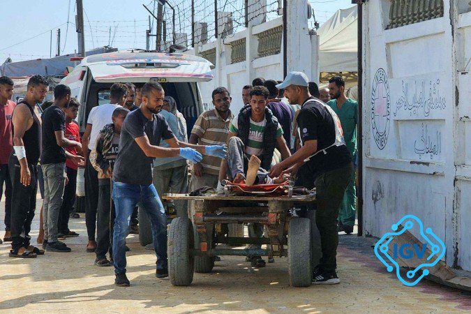 Imagem para Tropas israelenses atacam civis na Faixa de Gaza, deixando mais de 70 mortos