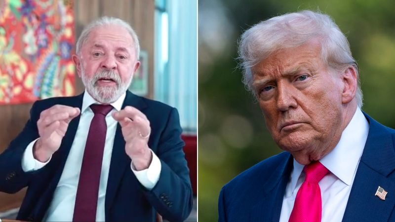 Imagem para Lula chama carta de Trump de 'surpresa' e ameaça tarifar 50% no Brasil