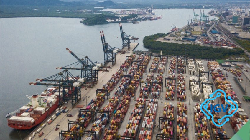 Imagem para Porto de Santos registra boom em embarques para EUA com tarifaço de Trump