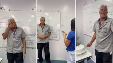 Imagem para Alunos Homenageiam Porteiro com Surpresa Emocionante na Formatura