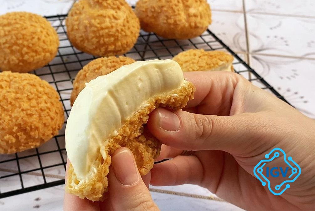 Imagem para Choux ao Craquelin: Receita Fácil de Puffings de Creme