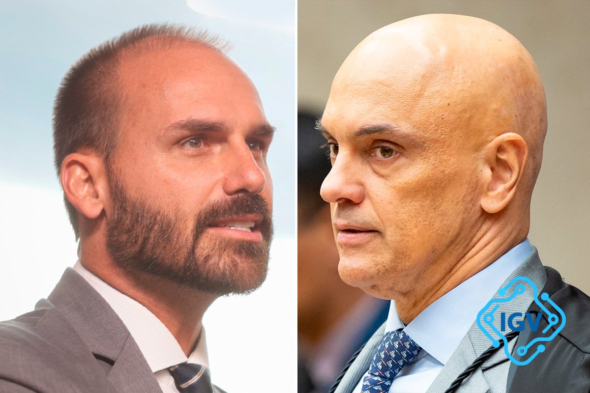Imagem para Eduardo Bolsonaro Comete Erro Estratégico em Confronto com Alexandre de Moraes