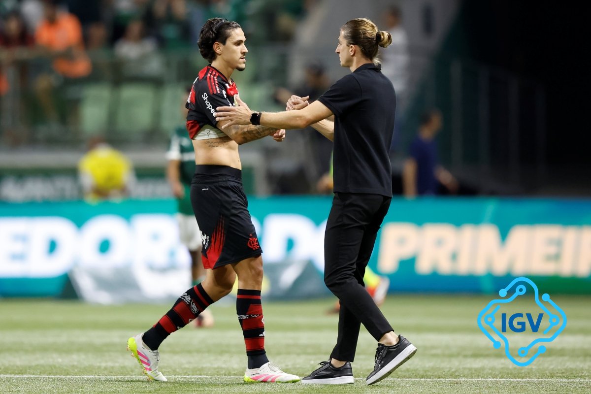 Imagem para Filipe Luís elogia Pedro após gol decisivo contra o Fluminense