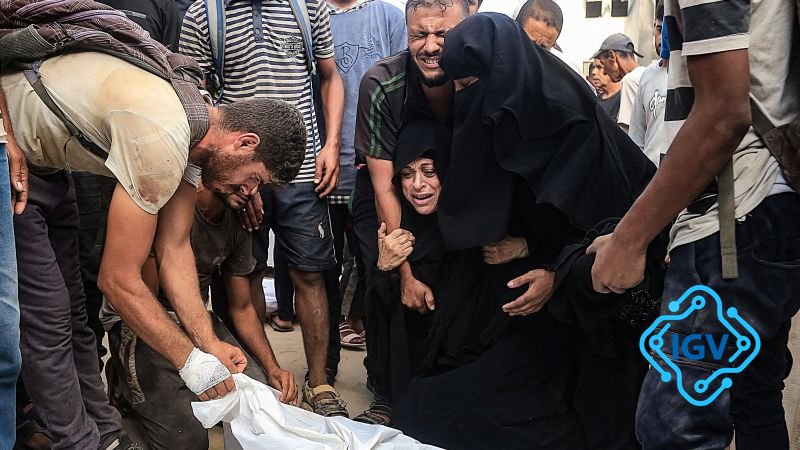 Imagem para Forças israelenses atacam pessoas que buscam ajuda alimentar em Gaza, deixando 32 mortos