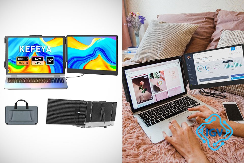 Imagem para Kefeya S1: O Extensor de Tela Portátil Que Transforma Sua Produtividade em Movimento