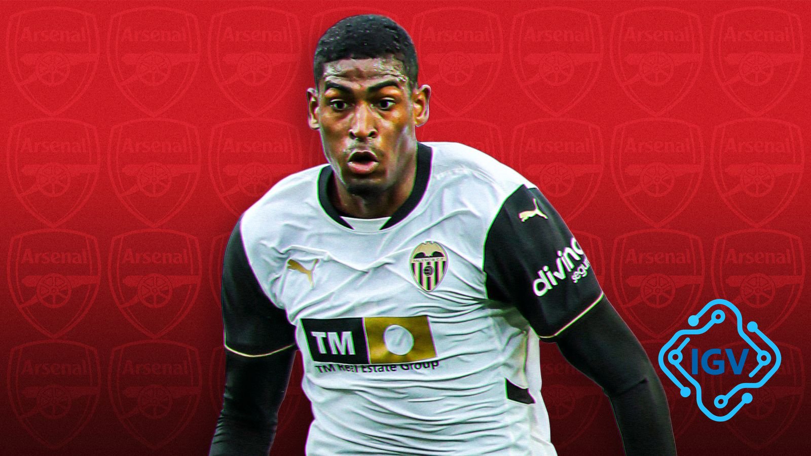 Imagem para Arsenal fecha contratação de Cristhian Mosquera por £13m: Conheça o promissor zagueiro espanhol