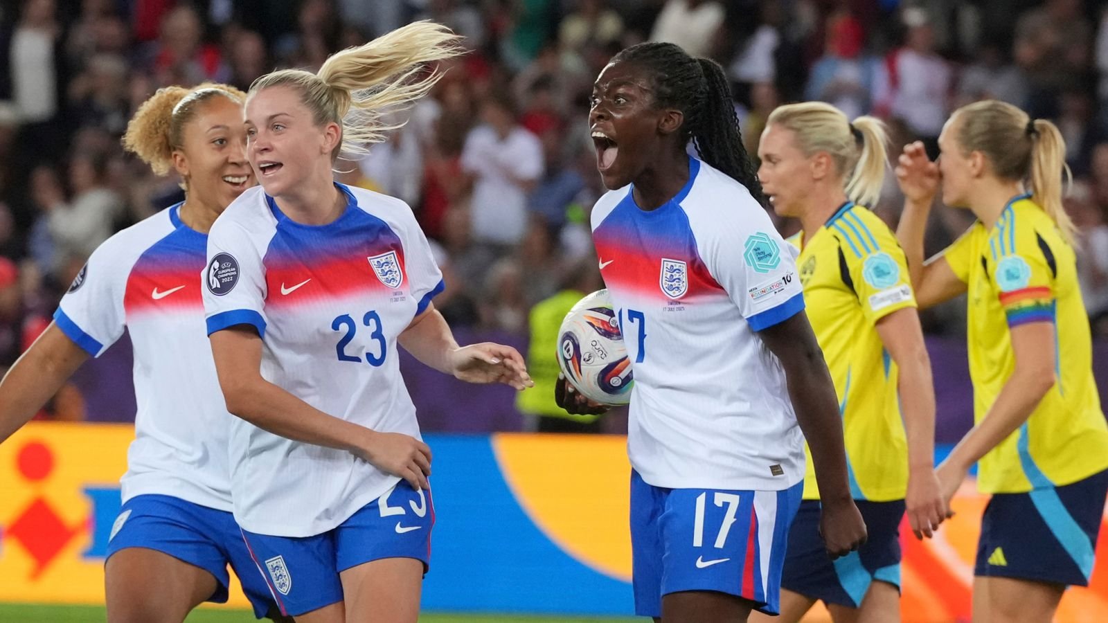 Imagem para Início difícil, mas Inglaterra avança às semifinais da Eurocopa 2025