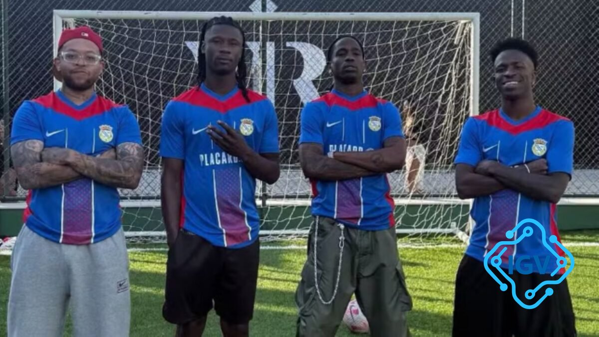 Imagem para Vini Jr. promove campanha do Alverca com Travis Scott e Camavinga