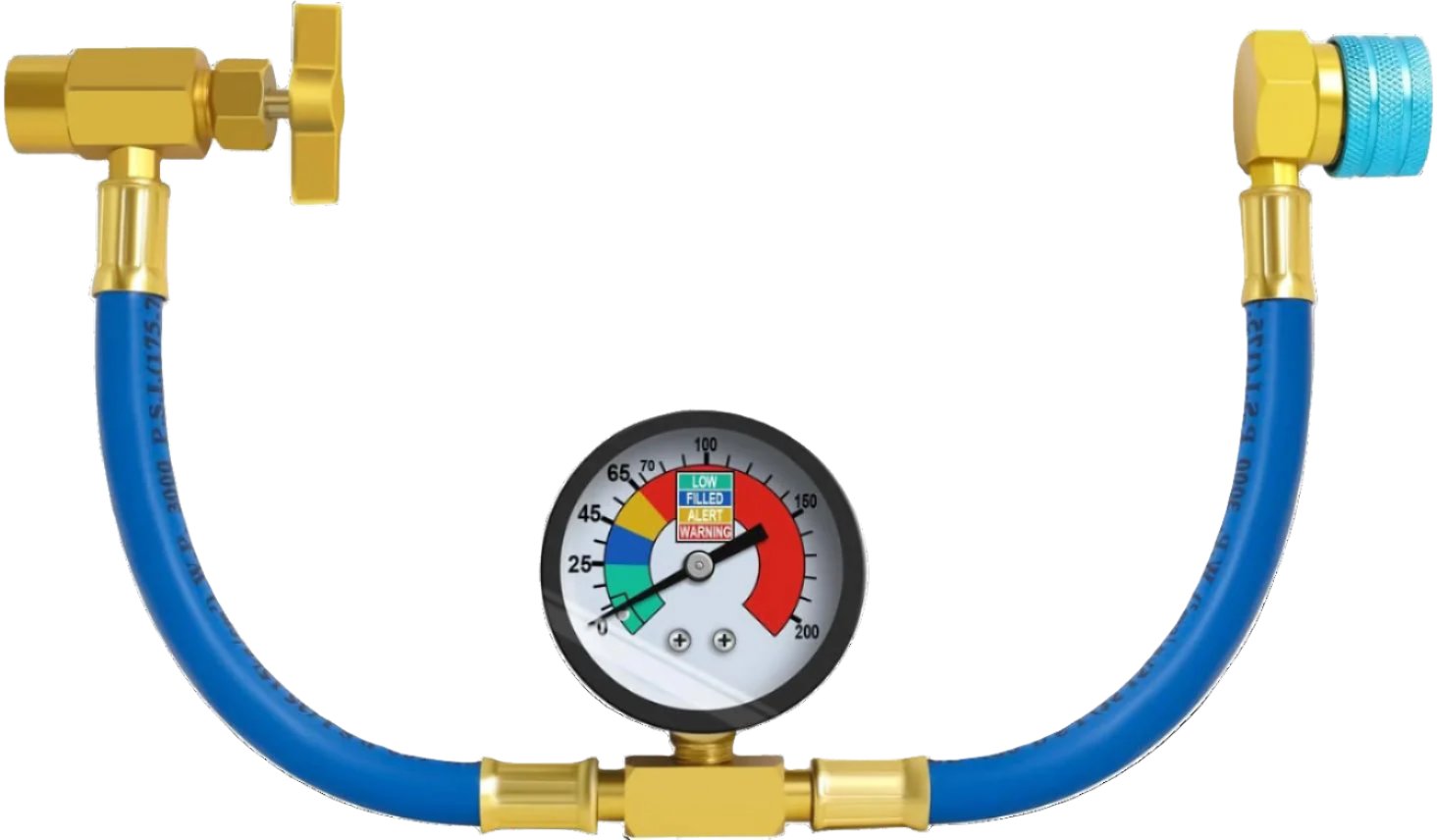 1234yf_Refrigerant_Charging_Gauge_with_Hose_Low_Filled_Alert_Warning_Indicators.jpg
