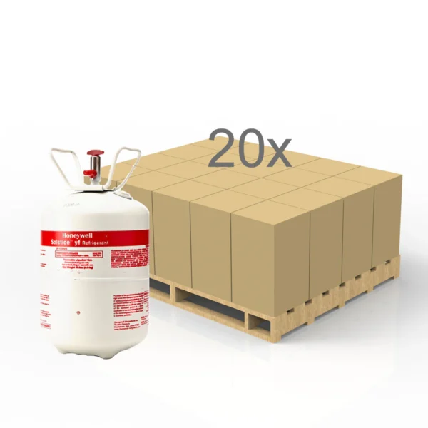 R1234YF Refrigerant 10 – HALF PALLET (20 Cylinders)